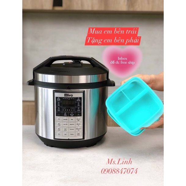 💥NỒI ÁP SUẤT ĐA NĂNG OLIVO PC60💥CHÍNH HÃNG💥 Bảo Hành 24 tháng