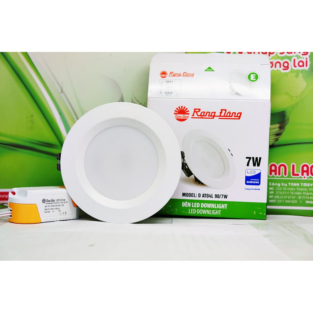 Đèn LED âm trần Rạng Đông 3W, 5W, 7W, 9W ChipLED SAMSUNG