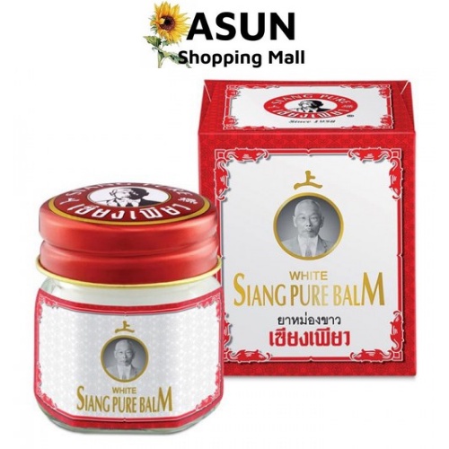 Dầu Cù Là Ông Già Siang Pure Balm 12g Giảm Đau, Tê Nhức, Cảm Cúm Thái Lan