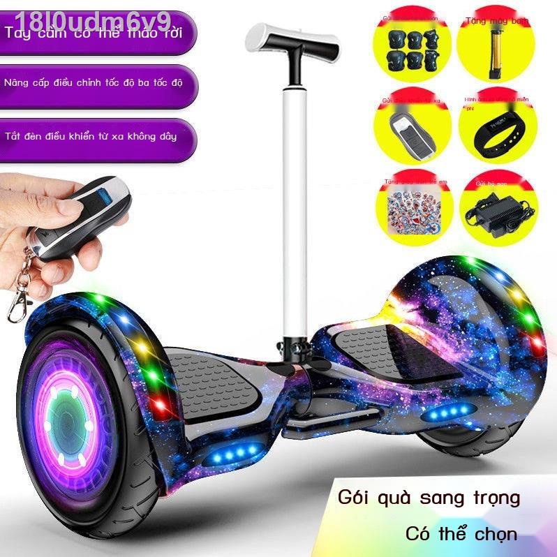 18l0udm6v9Người lớn thông minh du lịch điện trẻ em xe thăng bằng người hai bánh tự song có cần