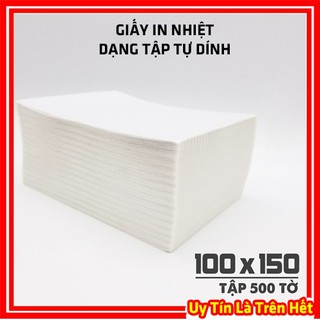 Giấy In Nhiệt, In Bill Hóa Đơn Khổ A6 Tự Dính Giá Rẻ Dạng Tệp 500 Tờ In Đơn Shopee TMĐT Có Sẵn Lớp Dán Min Shop