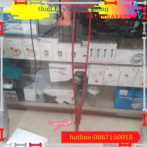 Nạng Chống Nách Bằng Gỗ-Nạng Nách Tập Đi Cho Người Già