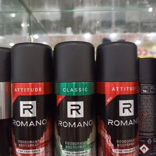 XỊT KHỬ MÙI ROMANO TOÀN THÂN 150ML