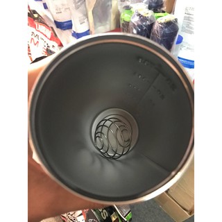 Bình lắc whey inox V Power
