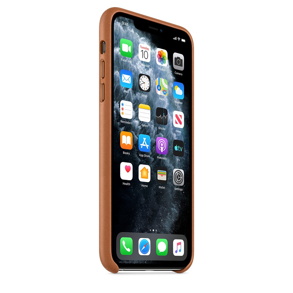 Ốp lưng da Leather Case chống sốc cho iPhone 11 Pro Max (siêu mềm mịn, chống sốc tốt, bảo vệ tuyệt đối) - Hàng nhập khẩu