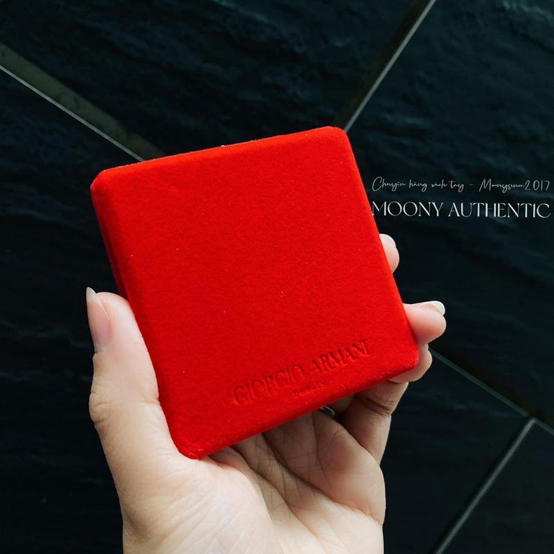 Gương gift nhung đỏ G.A auth
