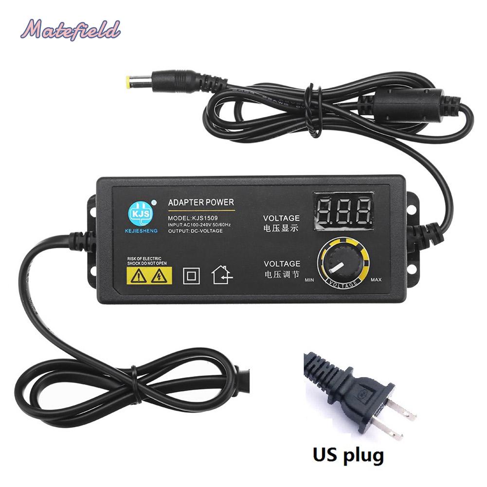 Đầu điều hợp đổi nguồn 3-36V 60W chỉnh được điện áp kỹ thuật số hiển thị LCD LED chuẩn US