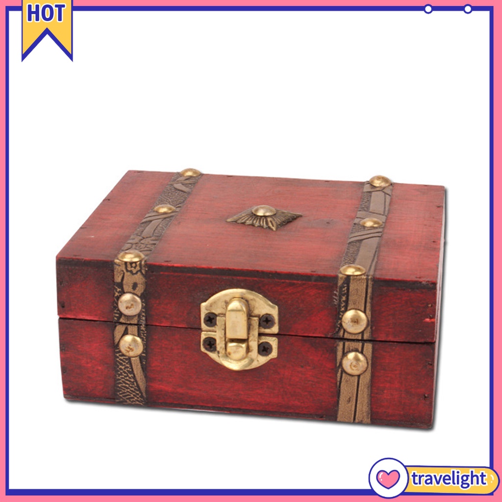 Hộp Gỗ Đựng Trang Sức Phong Cách Vintage K2