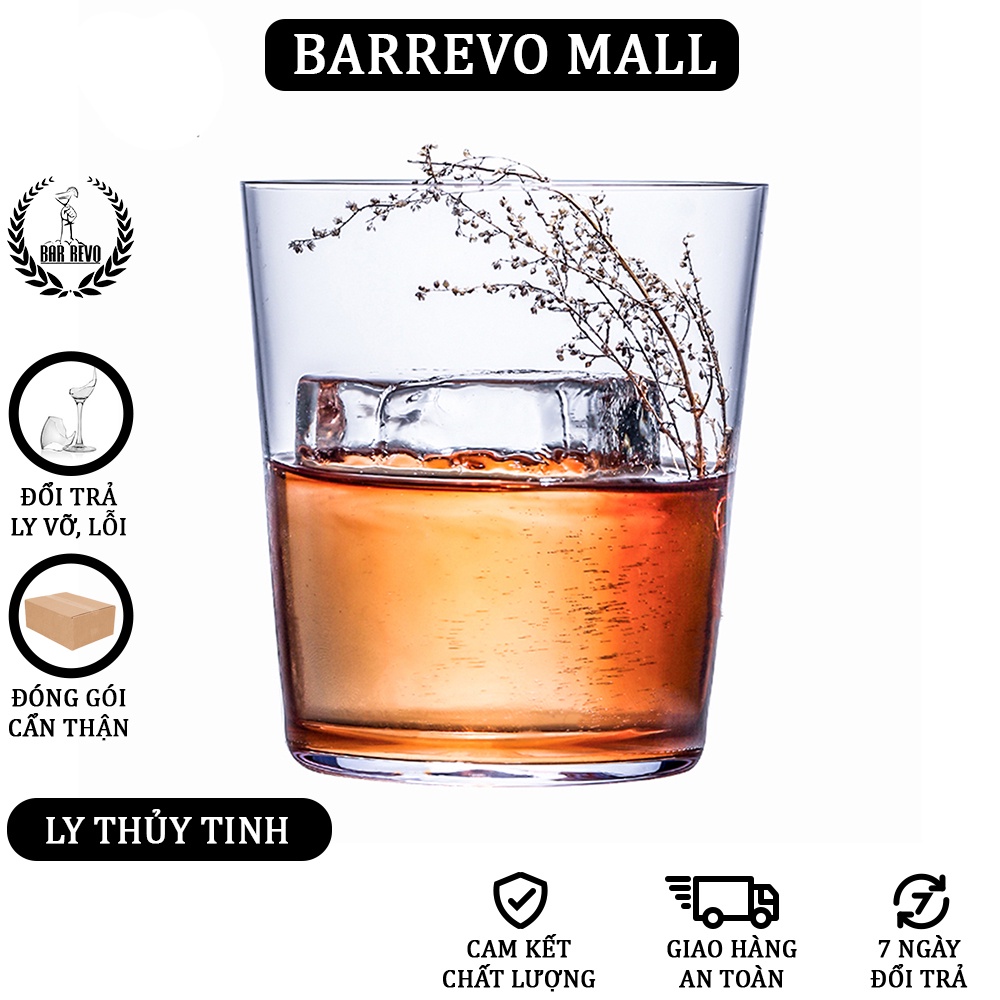 Japanese Style Rock Glass - Ly Thủy Tinh Cocktail Siêu Mỏng