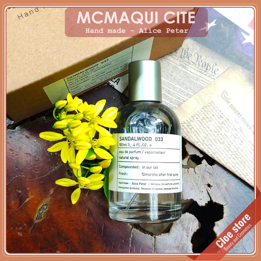 Nước hoa MC MAQUICITE dòng Handmade cao cấp 100ml hàng nội địa Trung