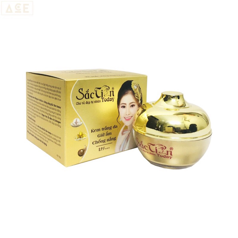 Kem Sắc Tiên Today Trắng Da Giữ Ẩm Chống Nắng 25g