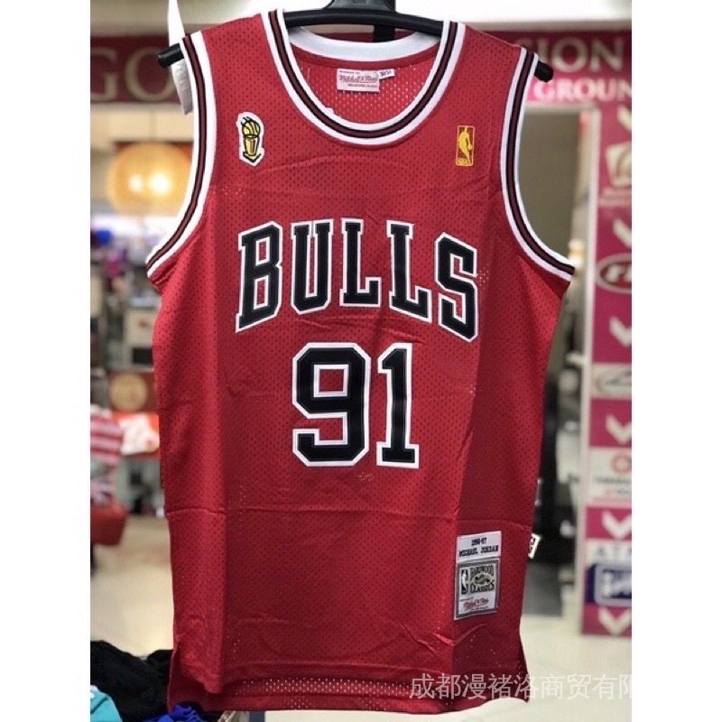Áo jersey thể thao bóng rổ NBA Chicago Bulls dành cho nam YF1