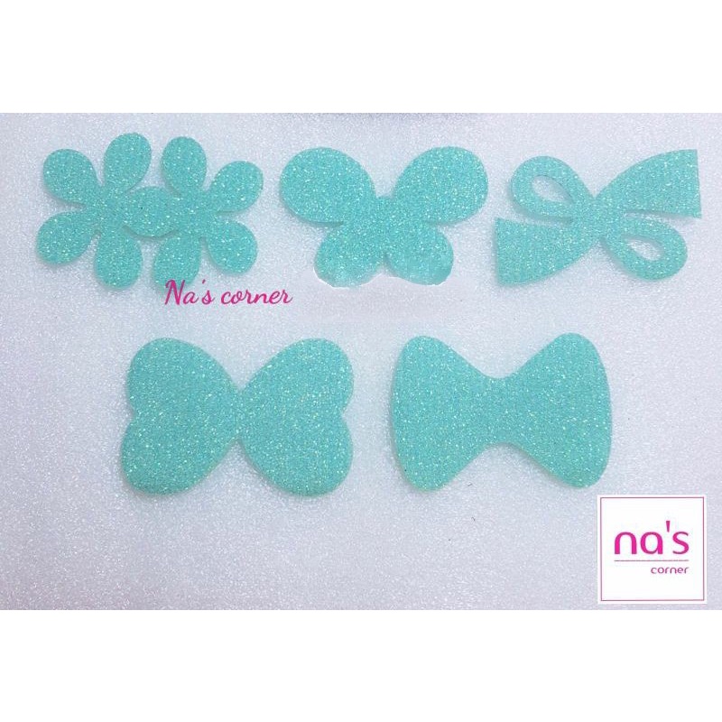 Miếng dán tóc dán mái tự dính nhũ kim tuyến giúp cố định tóc cho trang điểm rất tiện lợi màu vintage