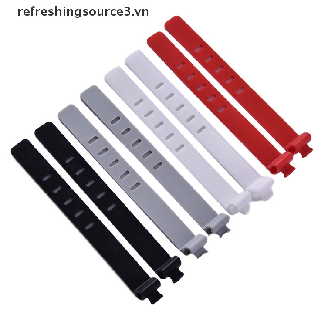 Bộ 2 Dây Quấn Cáp Sạc / Tai Nghe Điện Thoại Bằng Silicon Tiện Dụng