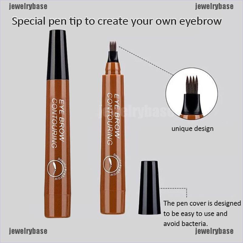(hàng Mới Về) Bút Kẻ Lông Mày Dạng Lỏng Chống Thấm Nước Thiết Kế Đầu Nĩa Tiện Dụng | BigBuy360 - bigbuy360.vn