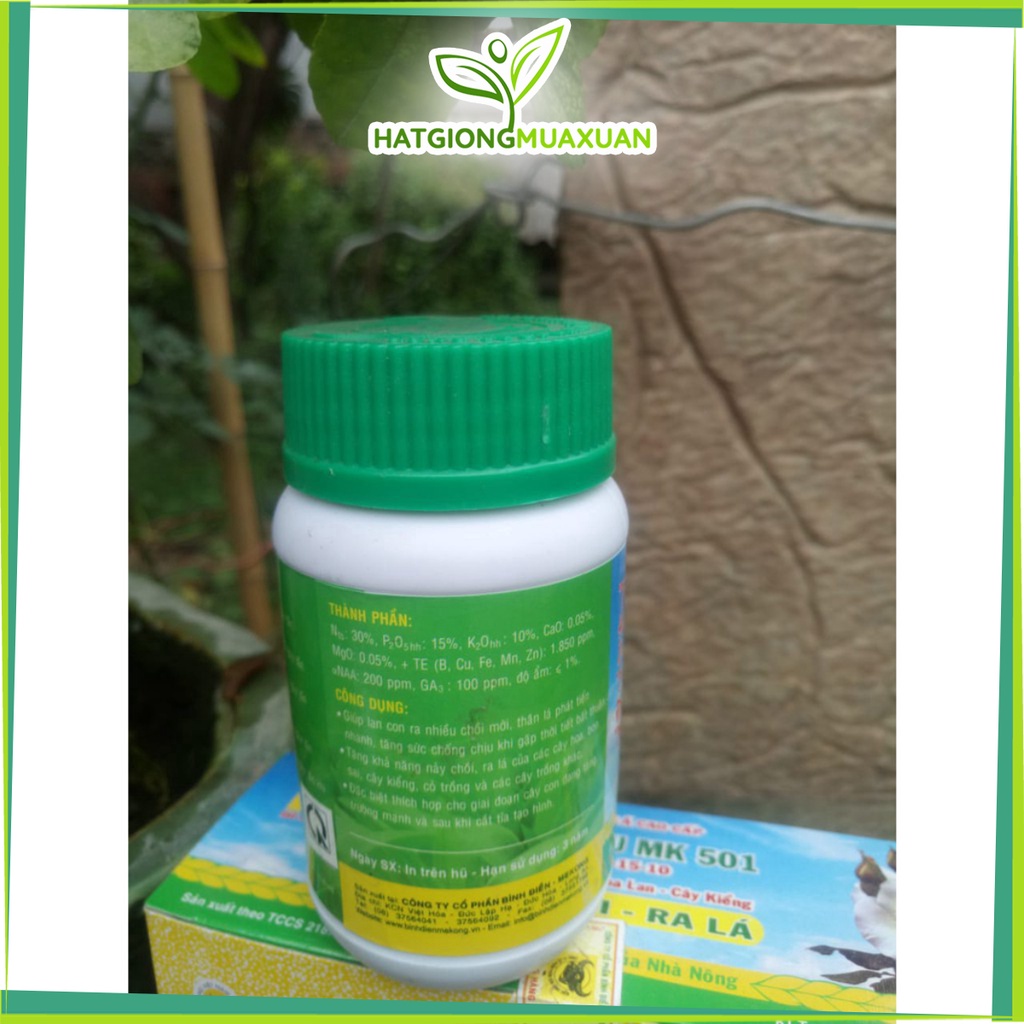 [SIEURE] COMBO 3 LỌ PHÂN BÓN ĐẦU TRÂU MK 501 (KÍCH NẢY CHỒI, RA LÁ) hàng đẹp, phân phối chuyên nghiệp.