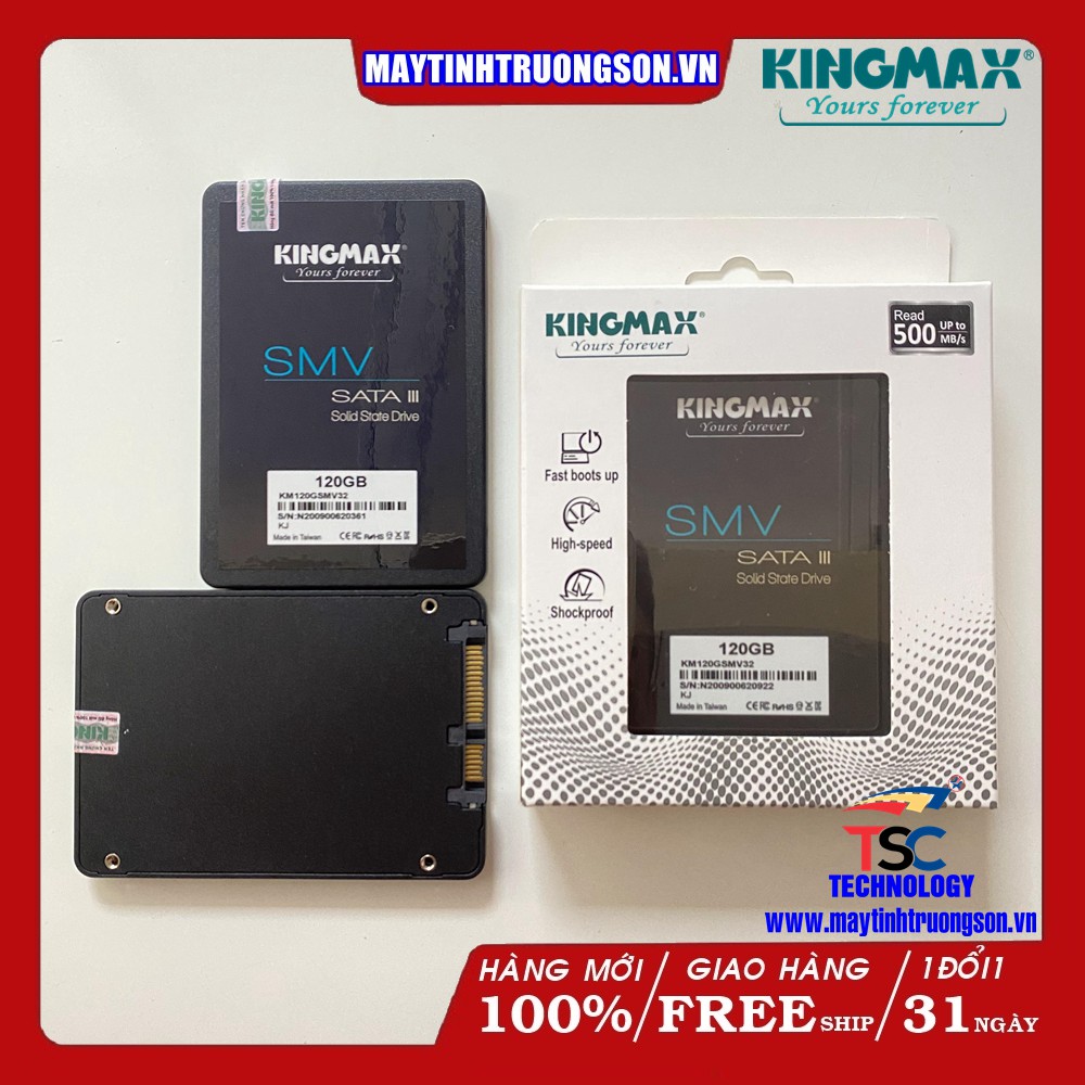 Ổ cứng SSD Kingmax Sata III 120 GB New 100% Thùy Linh Phân Phối