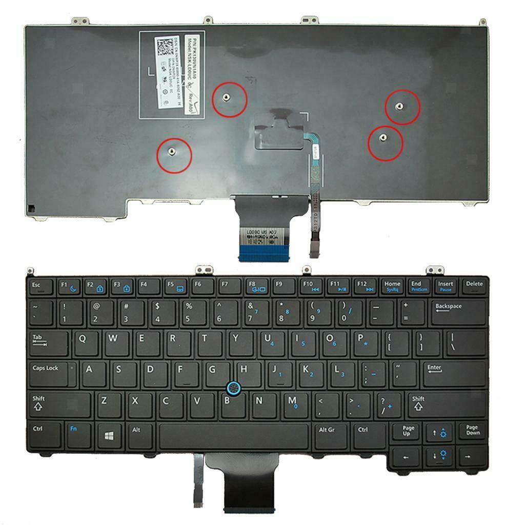 Bàn Phím Laptop Dell Latitude E7440 E7240  Nhập Khẩu Chất Lượng Cao