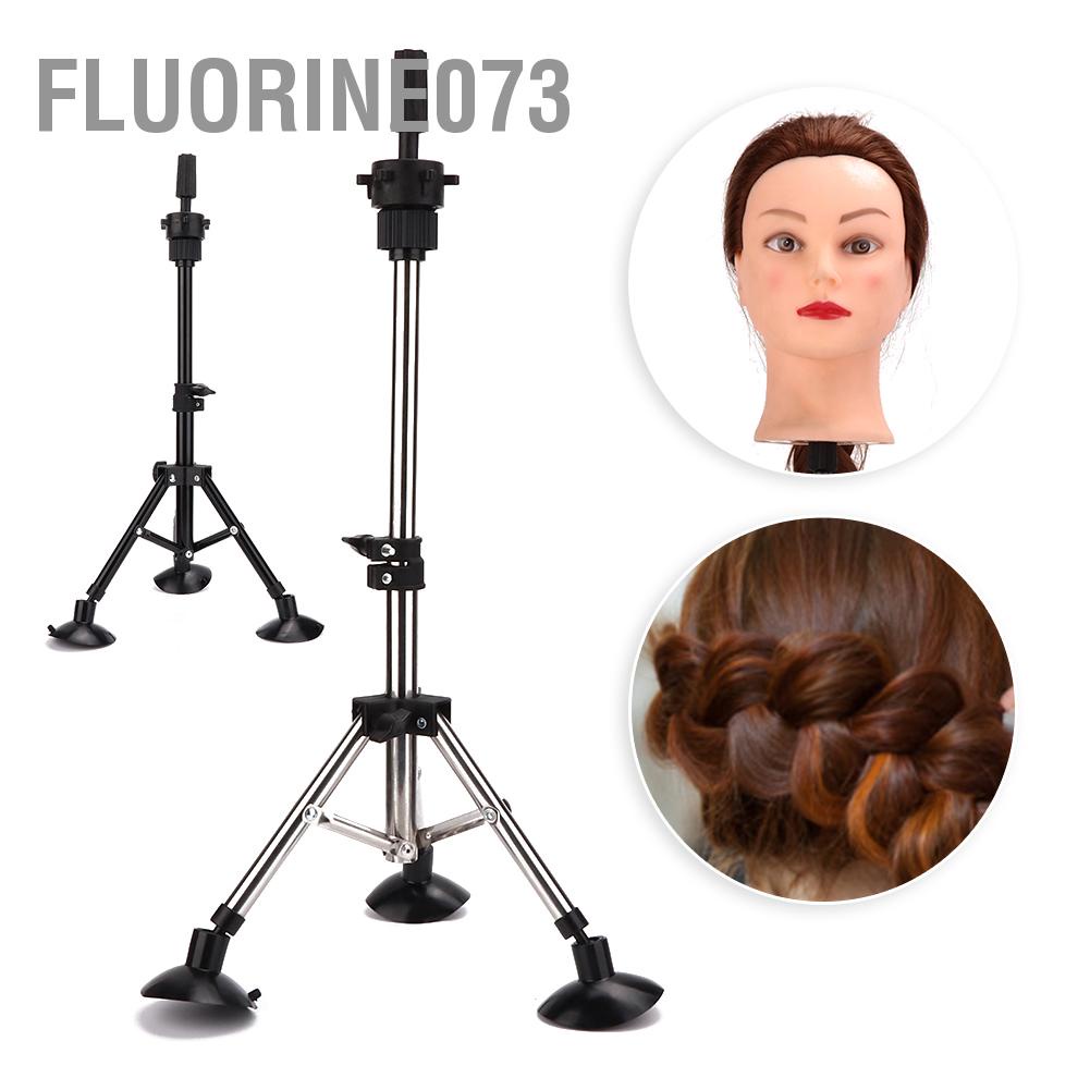 Đầu tóc giả Chân máy hình nộm người giữ khuôn Giá đỡ Công cụ đào tạo làm 【Fluorine073】