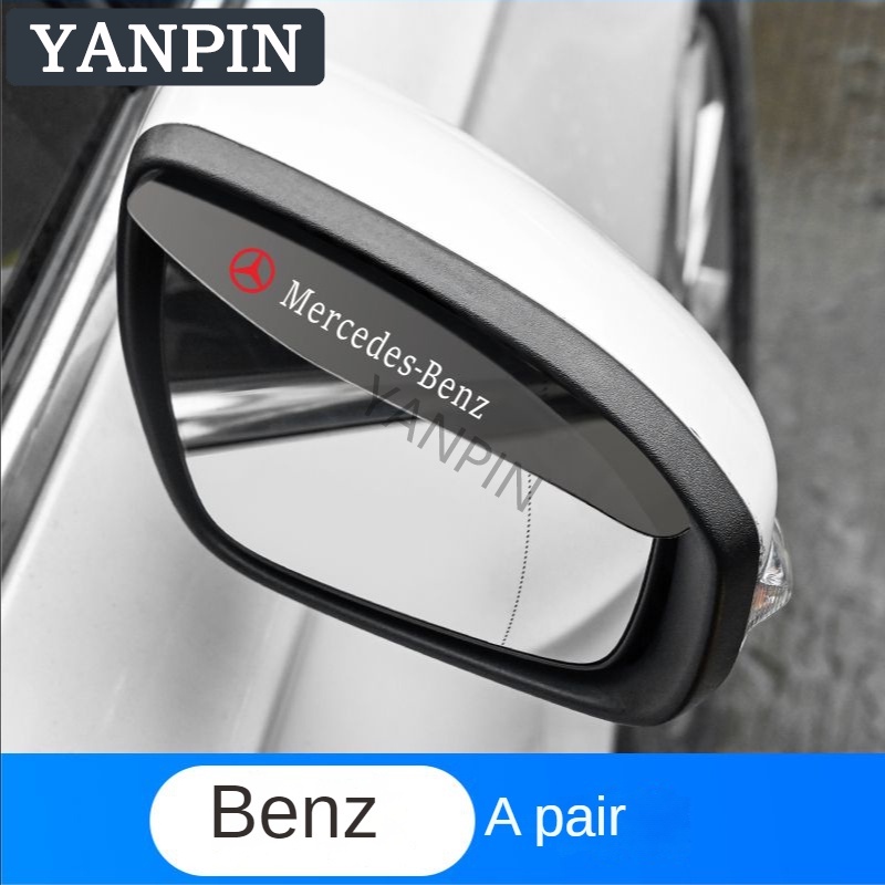 Tấm Che Mưa Gắn Gương Chiếu Hậu Xe Hơi Mercedes Benz Tiện Dụng