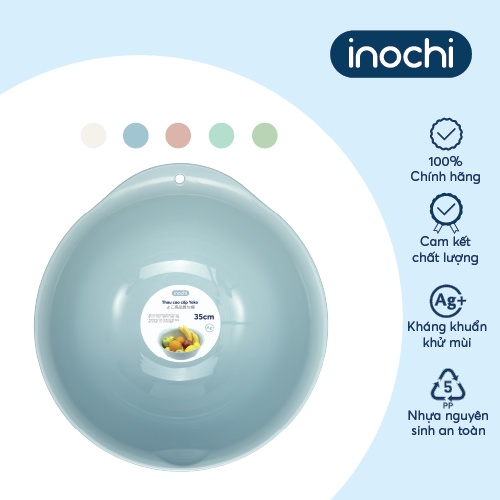 Bộ thau rổ cao cấp Inochi - Yoko 23/30/35cm (Nhiều màu)