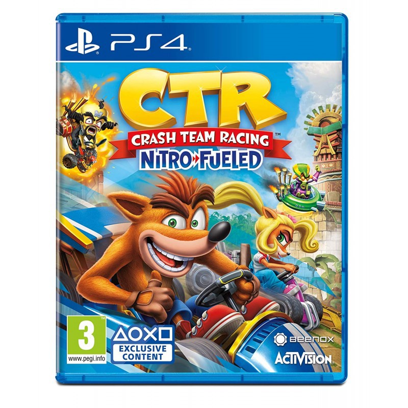 Đĩa Game PS4 - Crash Team Racing: Nitro-Fueled (2nd)