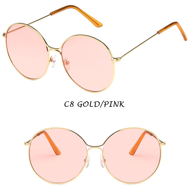 Kính mát gọng kim loại thời trang cho nữ