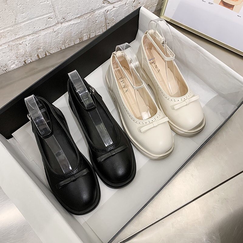 Giày búp bê marryjane nơ phong cách lolita G045 | BigBuy360 - bigbuy360.vn