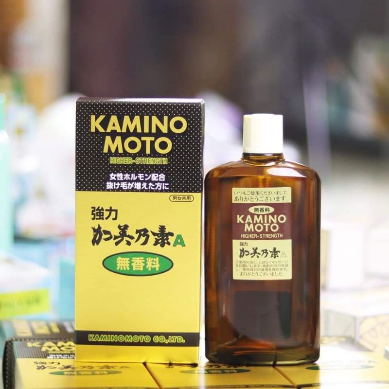 [Cực mạnh] Tinh Dầu KÍCH THÍCH MỌC TÓC KAMINOMOTO Nhật Bản Chính Hãng - Chai 200ML