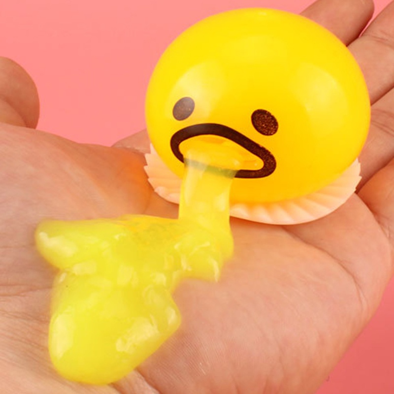 Đồ chơi nắn bóp hình lòng đỏ trứng độc đáo giảm stress