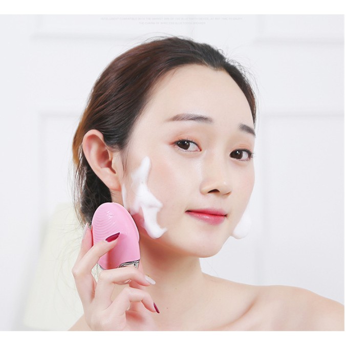 [1 đổi 1] Máy Rửa Mặt Chính Hãng AIKEDILI BAMBOO CHARCOAL SILICONE CLEANSING LUXURY