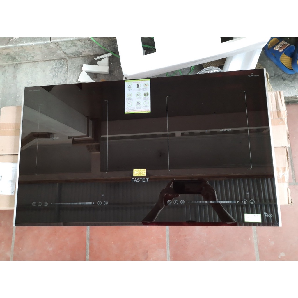 Bếp từ Faster FS 712I Plus Bếp đôi 2 lò từ Biến tần Inverter tiết kiệm điện, Nhập Khẩu Malaysia