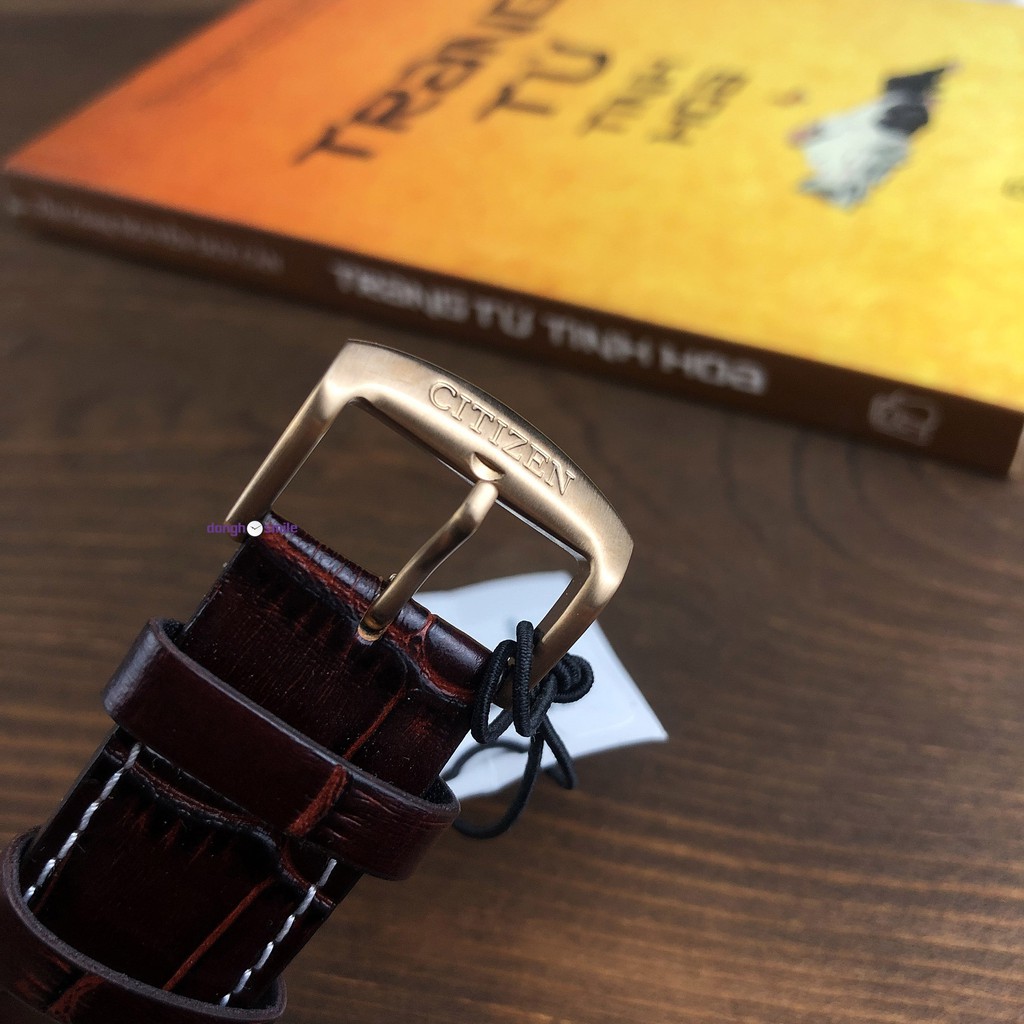 Đồng hồ nam Citizen BL5403-03X size 48mm eco-drive dây da