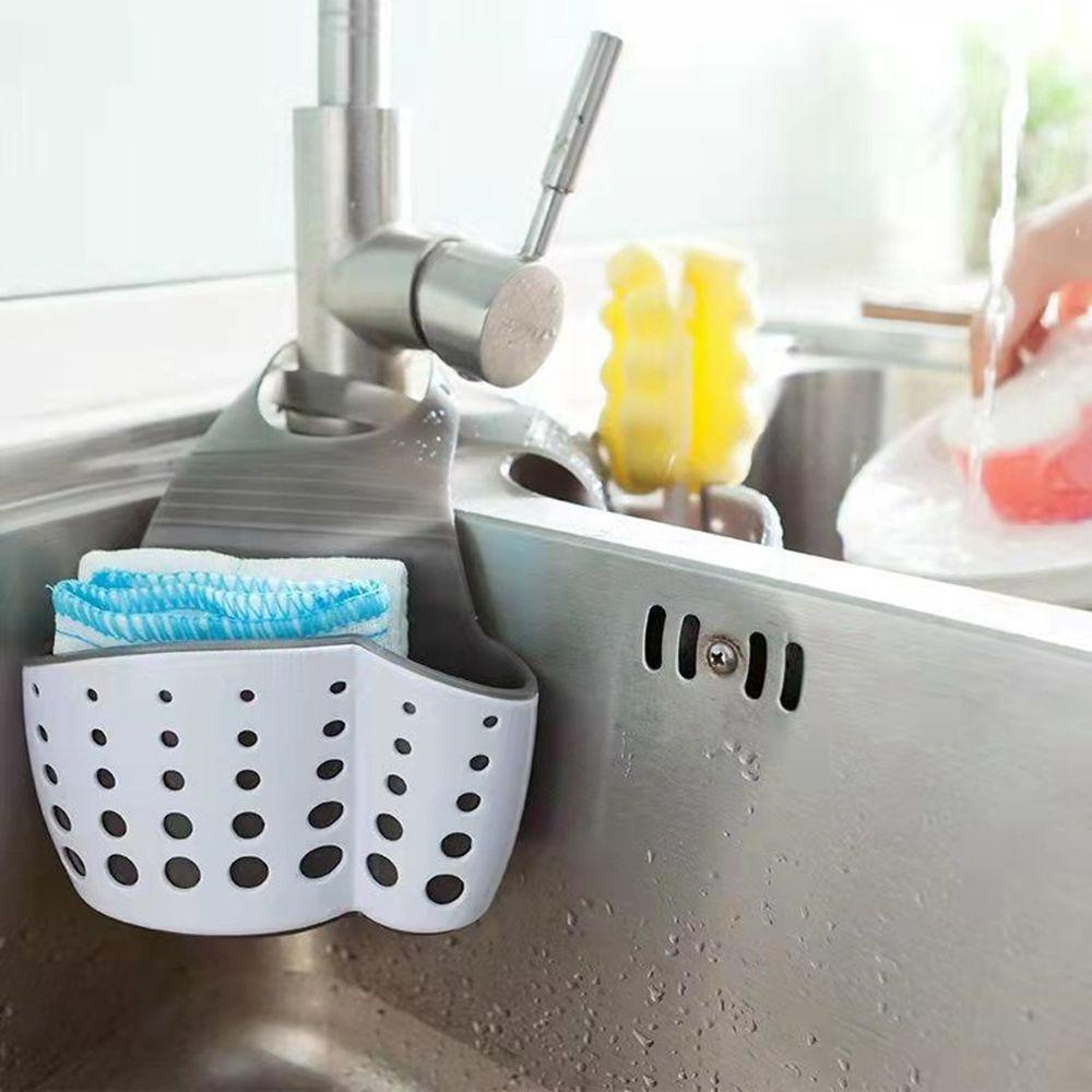 Giá đựng đồ TPR Đựng Xà Phòng Gắn Bồn Rửa Chén Thoát Nước Hiệu Quả Đa Năng
