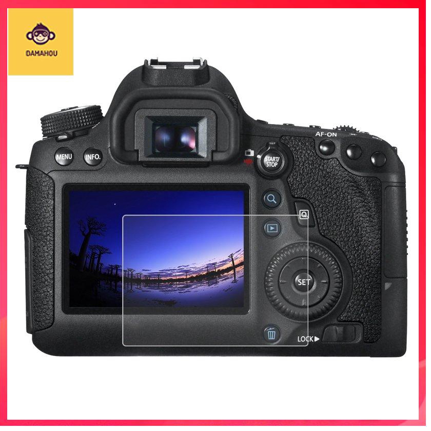 【Trong kho】Máy ảnh Kính cường lực Màn hình LCD Bảo vệ màn hình HD cho Canon 6D