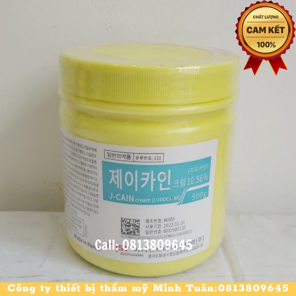 Kem J-Cain Neo-Cain cam kết chính hãng