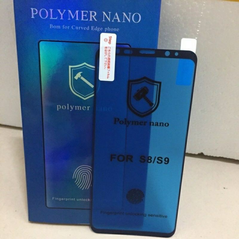 Cường lực dẻo Samsung Polymer Nano Samsung note 20 / note 20 ultra/Note 8/Note9/Note10/S8/S8 Plus/S9 Plus/S10/S10Plus