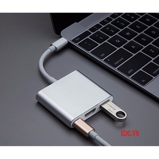 Cáp chuyển USB Type-C sang HDMI và USB
