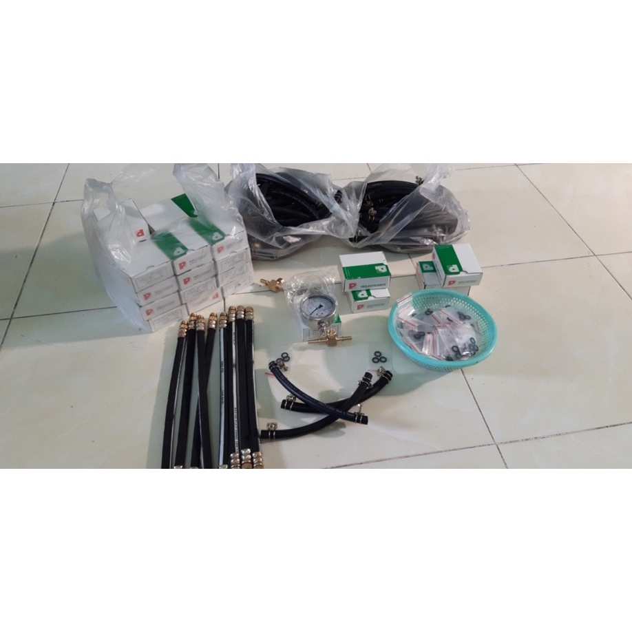 Đồng Hồ Đo Áp Xuất Bơm Xăng Buồng Đốt 2in1  - Đồ Nghề Xe Máy_Hà Nội