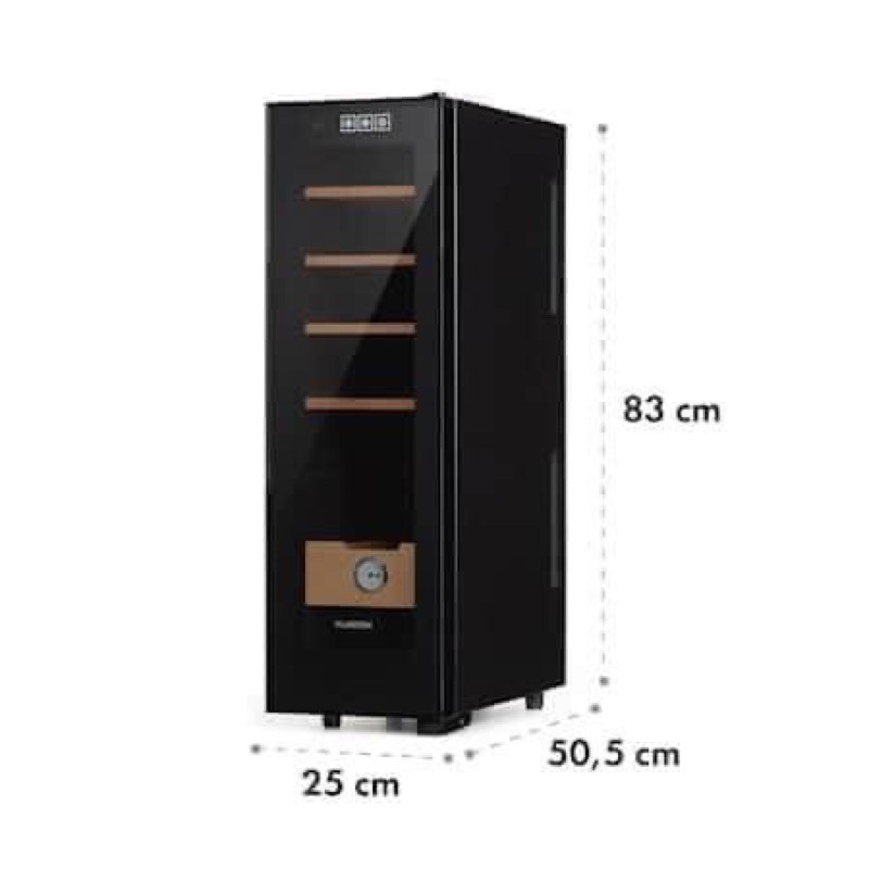 Tủ Bảo Quản Rượu Vang Và Cigar 2in1  Klarstein 45 Lít