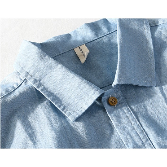 Áo Đũi Nam Sơ Mi Cộc Tay Đẹp Loại 1 - Có Túi Ngực | BigBuy360 - bigbuy360.vn