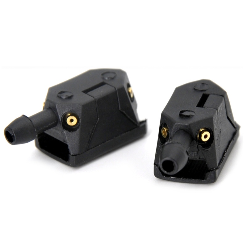 1 Cặp Vòi Phun Nước Rửa Kính Chắn Gió Trước Thông Dụng Cho Xe Hơi