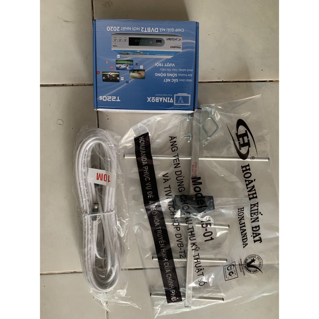 Đầu thu DVBT2 – VINABOX T220s Truyền Hình Số Mặt Đất Miễn Phí