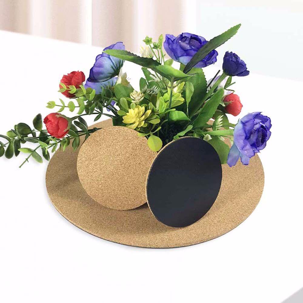 IVORY Tấm Lót Chậu Cây Hình Tròn Thấm Hút Tốt Tiện Dụng Cho Sân Vườn