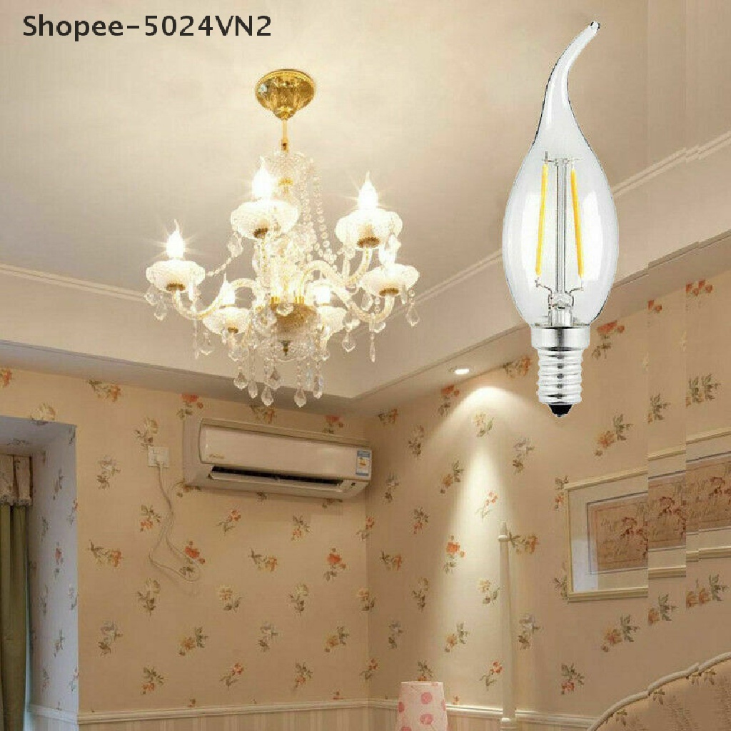 Bóng Đèn LED E14 2W 4W 6W 220V 240lm Đa Năng Tiện Dụng