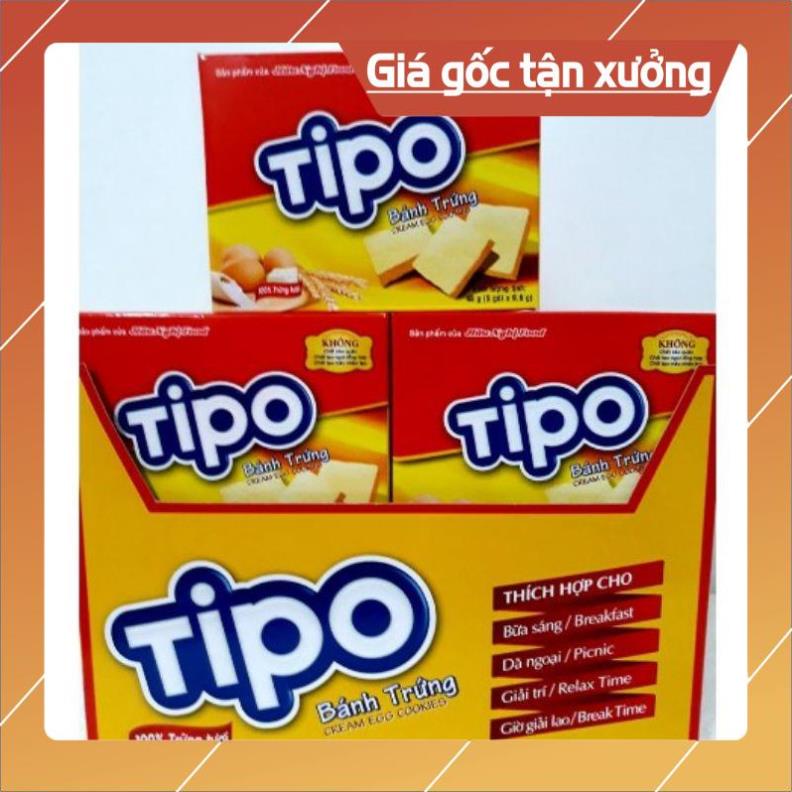 [Lốc 12 hộp] Bánh trứng Tipo 39g - bánh nhỏ làm lễ, làm oản thờ, tháp thờ