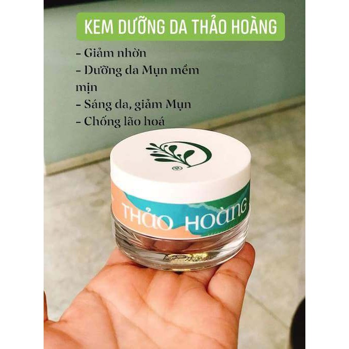 Kem dưỡng da thảo hoàng [Handmade]