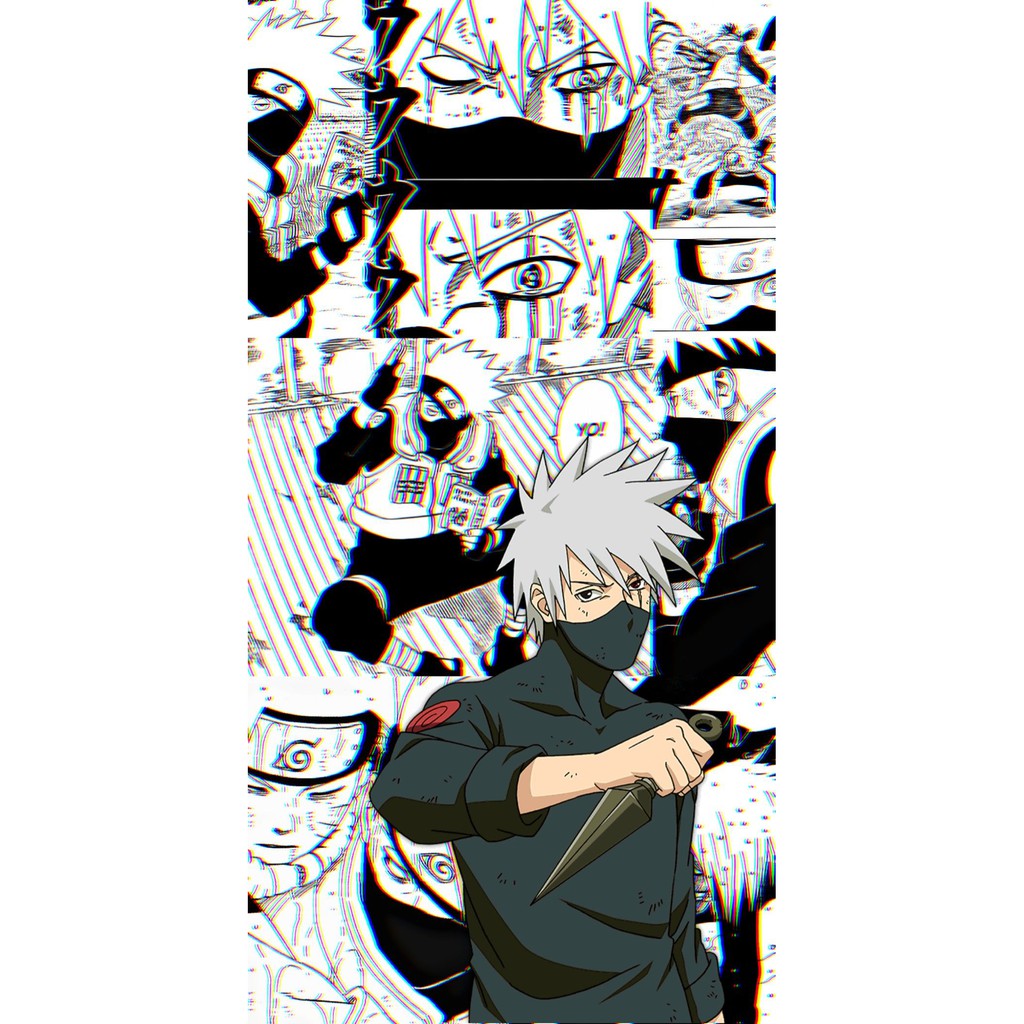 Poster Naruto Hình in bằng giấy cứng dùng để treo  hoặc dán lên tường trang trí nhà phòng