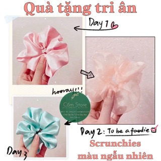 Quà tặng Scrunchies siêu xinh tri ân khách hàng