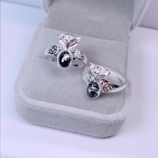 NHẪN HỒ LY NỮ BẠC ITALY CAO CẤP 925 KHÔNG PHAI MÀU